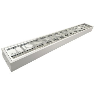 NEDES Bílé svítidlo na 2 x T8 ( 120cm LED trubice ) - TL301