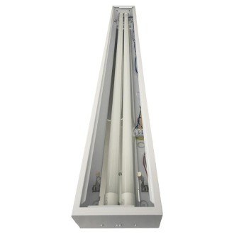 NEDES Bílé svítidlo na 2 x T8 ( 120cm LED trubice ) - TL301