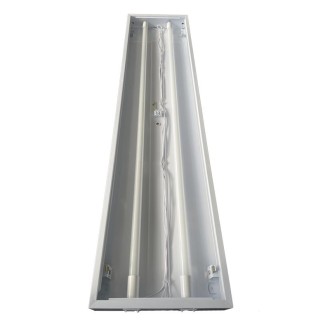 NEDES Bílé svítidlo na 2 x T8 ( 120cm LED trubice ) - TL303