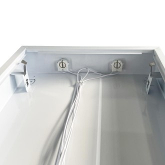 NEDES Bílé svítidlo na 2 x T8 ( 120cm LED trubice ) - TL303