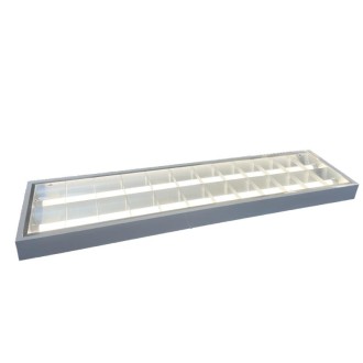 NEDES Bílé svítidlo na 2 x T8 ( 120cm LED trubice ) - TL303