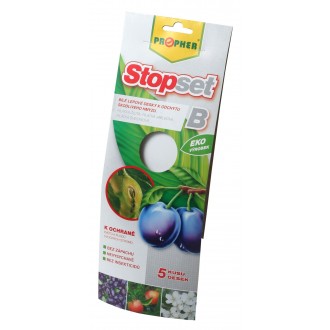 Stopset desky - 10x25 bílé (5 ks)