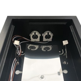 NEDES Černé svítidlo na 2 x T8 ( 120cm LED trubice ) - TL301B