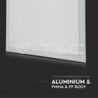 V-TAC LED panel 40W 600 x 600 mm 3000K včetně ovladače-VT-6060 Barevná teplota (К): Teplá bílá 3000K