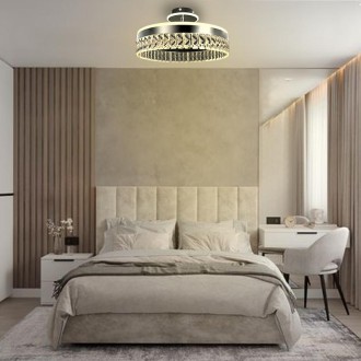 NEDES LED stropní svítidlo s dálkovým ovladačem 75W - TA1305/CH