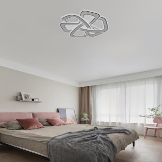 NEDES LED stropní svítidlo s dálkovým ovladačem 140W - J1332/W