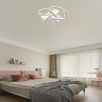 NEDES LED stropní svítidlo s dálkovým ovladačem 140W - J1332/W