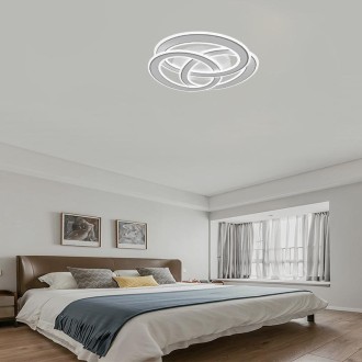 NEDES LED stropní svítidlo s dálkovým ovladačem 130W - J1328/W
