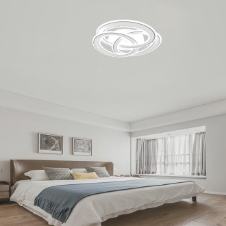 NEDES LED stropní svítidlo s dálkovým ovladačem 130W - J1328/W