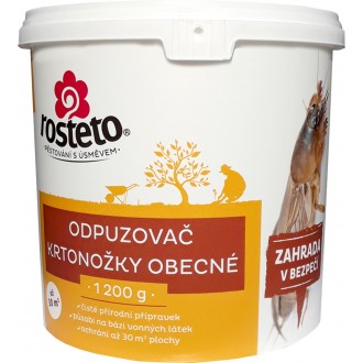 Přírodní odpuzovač krtonožky Rosteto 1,2 kg - prášek