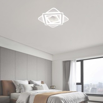 NEDES LED stropní svítidlo s dálkovým ovladačem 130W - J1355/W