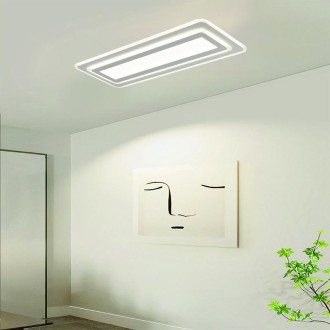 NEDES LED stropní lampa s dálkovým ovladačem 125W - J1344/W
