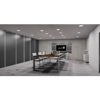 NEDES LED panel 18W / PRSF / SMD / 4000K / WH - LPL324