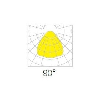T-led - Lištové LED svítidlo TRITO LT150B 90° 66W černé Varianta: Teplá bílá