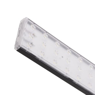 T-led - Lištové LED svítidlo TRITO LT150B 90° 66W černé Varianta: Denní bílá