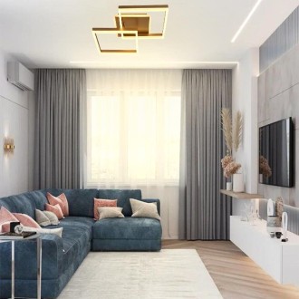 NEDES LED stropní svítidlo s dálkovým ovladačem 80W - J3366/G