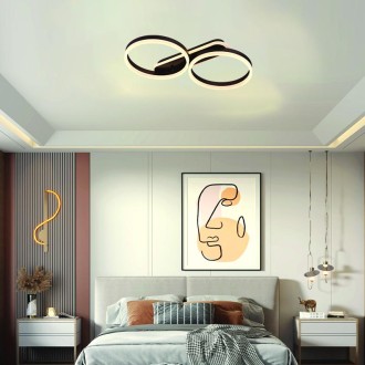 NEDES LED stropní svítidlo s dálkovým ovladačem 60W - J3362/BR