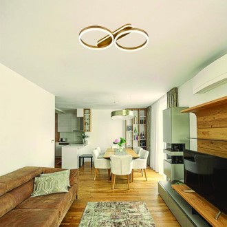 NEDES LED stropní svítidlo s dálkovým ovladačem 60W - J3362/G