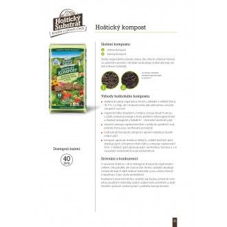 Substrát Forestina - Hoštický Zahradnický kompost 40 l