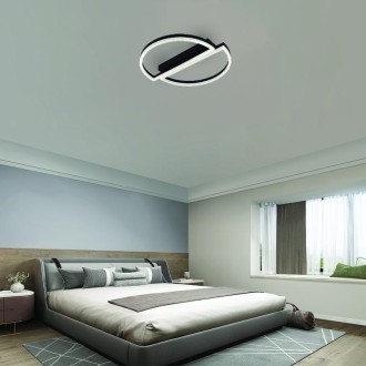 NEDES LED stropní svítidlo s dálkovým ovladačem 55W - J3357/B
