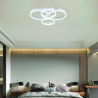 NEDES LED stropní svítidlo s dálkovým ovladačem 150W - J3354/W