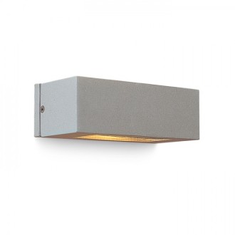 Rendl - WOOP nástěnná bílá 230V R7s 78mm 12W IP54 Barva: Šedá