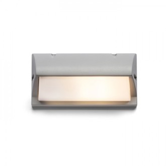 Rendl - MORA nástěnná stříbrnošedá 230V LED E27 15W IP54 Barva: Šedá