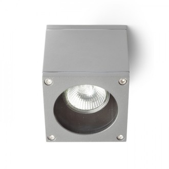 Rendl - RODGE stropní bílá 230V GU10 35W IP54 Barva: Šedá