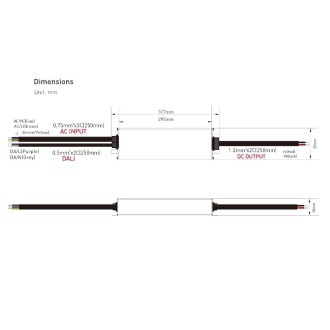 T-led - DALI LED zdroj 24V 150W DT6 DA-24-150 Varianta: DALI LED zdroj 24V 150W DT6 DA-24-150