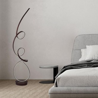 NEDES - LED designová stojací lampa 80W - JF2301/BR