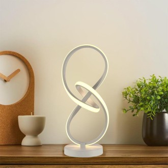 NEDES - LED designová stolní lampa 28W - JT1302/W