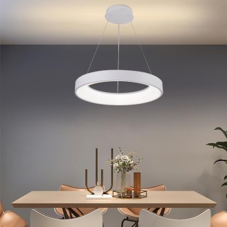 NEDES - LED závěsné svítidlo s dálkovým ovladačem 45W - J4376/W