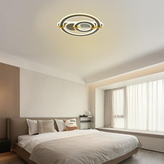 NEDES - LED stropní svítidlo s dálkovým ovladačem 120W - J3341/B
