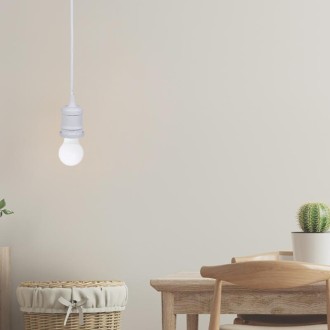 NEDES - Objímka E27 / 1m / bílá - BH612W