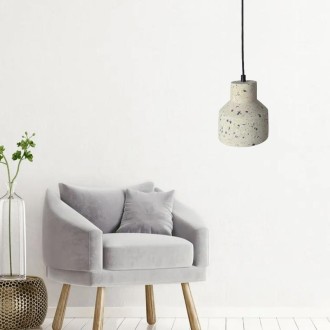 NEDES - Svítidlo Terrazzo bílá 1 x E27 - ME0015R/W