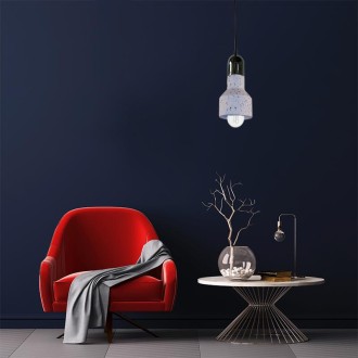 NEDES - Svítidlo Terrazzo bílá 1 x E27 - ME0214R/W