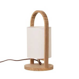 NEDES - Designová stolní lampa z masivního dřeva E27 / 60W - WRE171