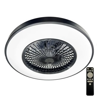NEDES - LED svítidlo + stropní ventilátor + dálkový ovladač 72W - LCL6351