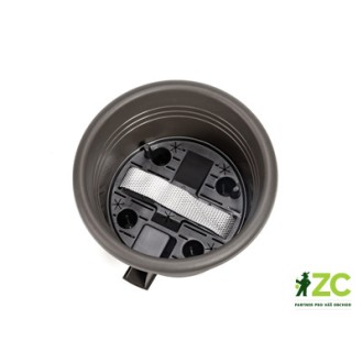 Květináč samozavlažovací Narza - antracit 25 cm