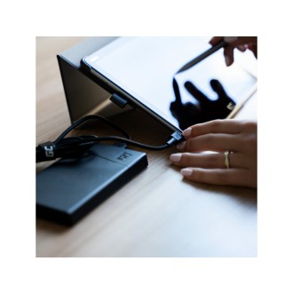 GreenCell Sada 3x Green Cell GC Ray USB-C kabel 120 cm, LED podsvícení, Ultra Charge