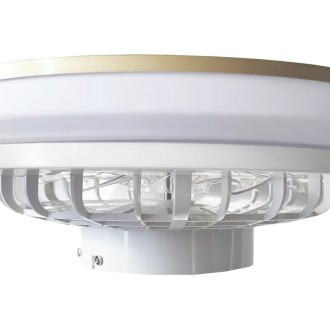 NEDES - LED svítidlo OPAL + stropní ventilátor + dálkový ovladač 48W - LCL6347