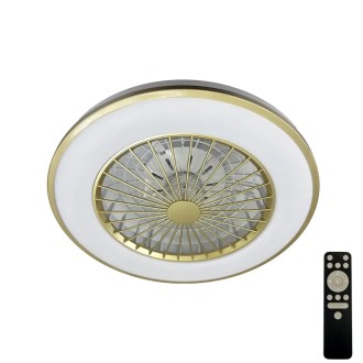 NEDES - LED svítidlo OPAL + stropní ventilátor + dálkový ovladač 48W - LCL6347