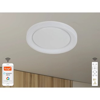 NEDES - LED svítidlo OPAL RGB + CCT + dálkový ovladač + Wifi 24W - LC951U