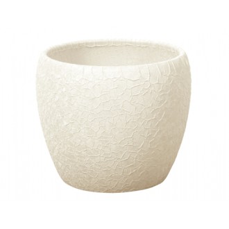 Obal na květník LUNA ISLAND BARANDE keramický matný d16x14cm