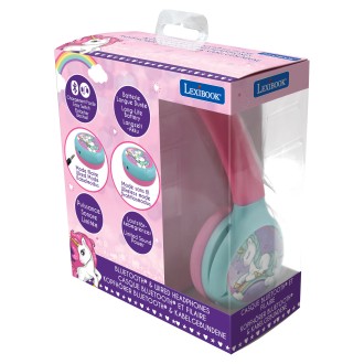 Skládací sluchátka Jednorožec Bluetooth