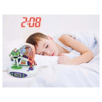 Dětský budík Toy Story s rádiem a projektorem