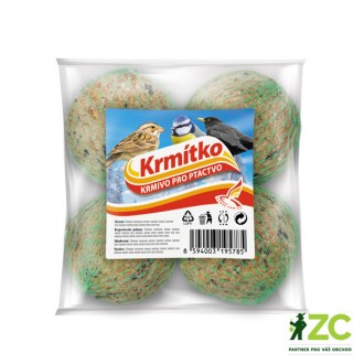 Lojsemenná koule 4 ks folie (4x90 g)
