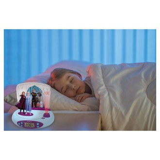 Dětský budík Disney Frozen II s projektorem
