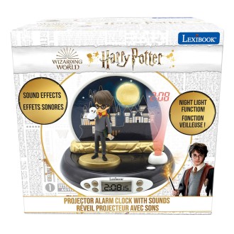 3D budík s projektorem Harry Potter