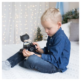 Dětský budík Batman s nočním osvětlením